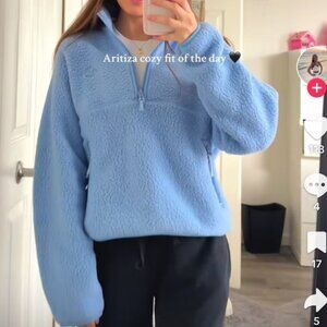 Aritzia Polartec Hi-Hip 1/2 Zip Fleece